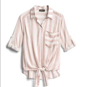 Stripped Tip with front tie